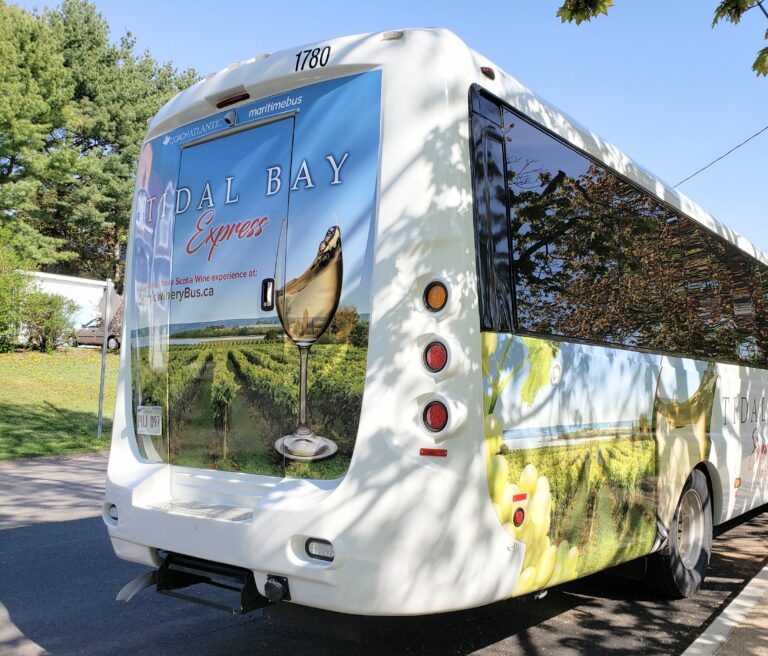 magic winery bus tour halifax